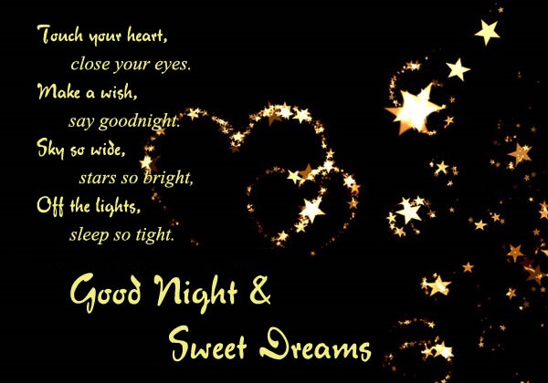 Goodnight Messages for lover with images and pictures