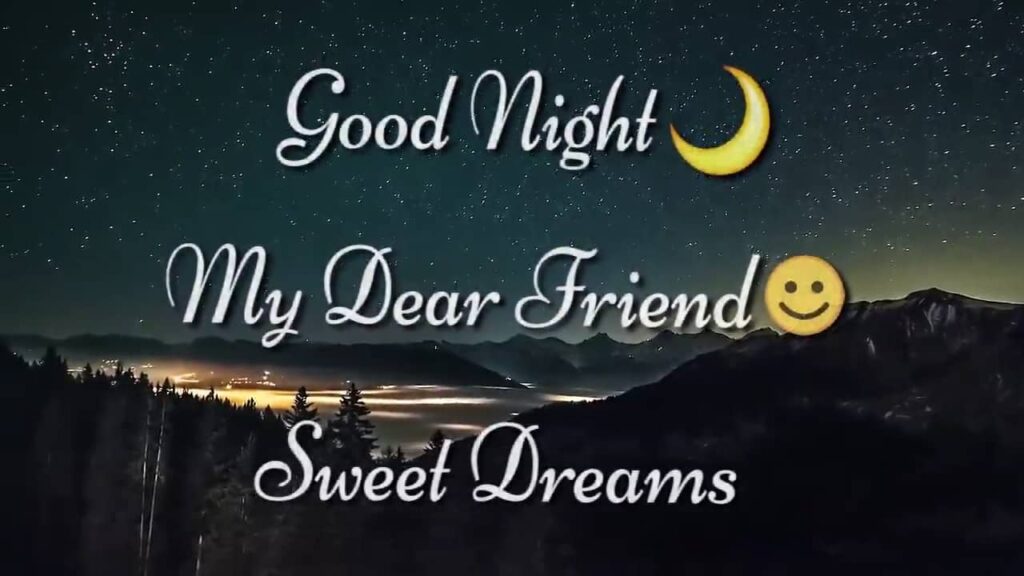 Heart touching Good Night Messages for Friends